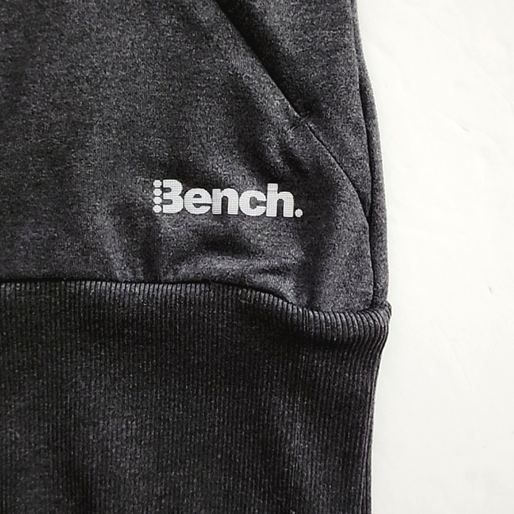 Bench Women's Pullover Top Cowl Kneck Front Pocket Dark Grey Size Small - Picture 5 of 13